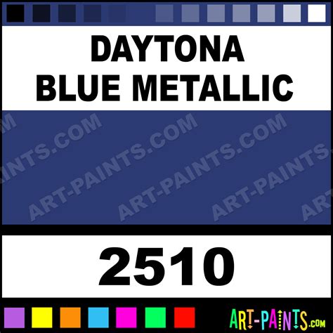 daytona blue metallic enamel